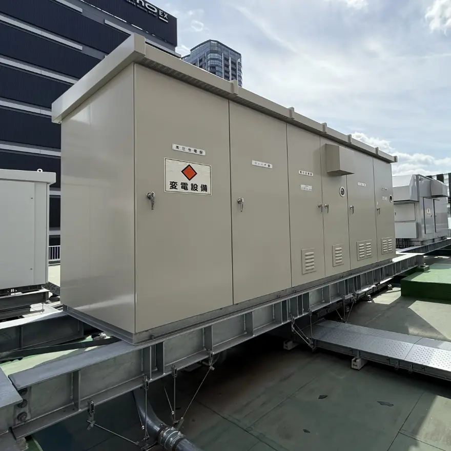 キュービクルや電気室の新設・増設・改修工事